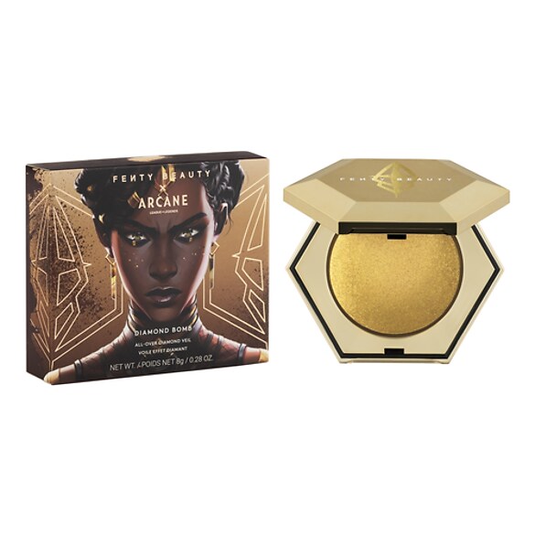 Arcane x Diamond Bomb All-Over Diamond Veil - Cilt aydınlatıcı, FENTY BEAUTY